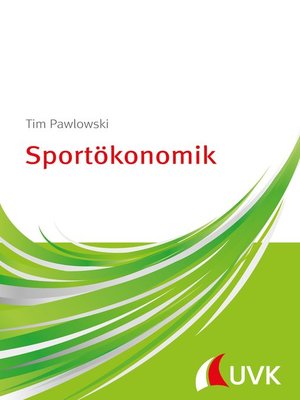 cover image of Sportökonomik